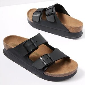 Papillio Vegan Arizona Platform Birkenstocks - Size 40 - NWOB